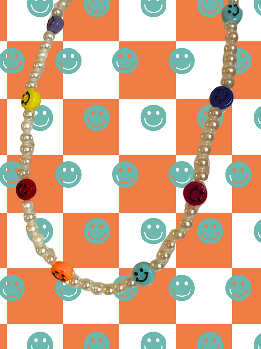 Just a Girl Beaded Necklace