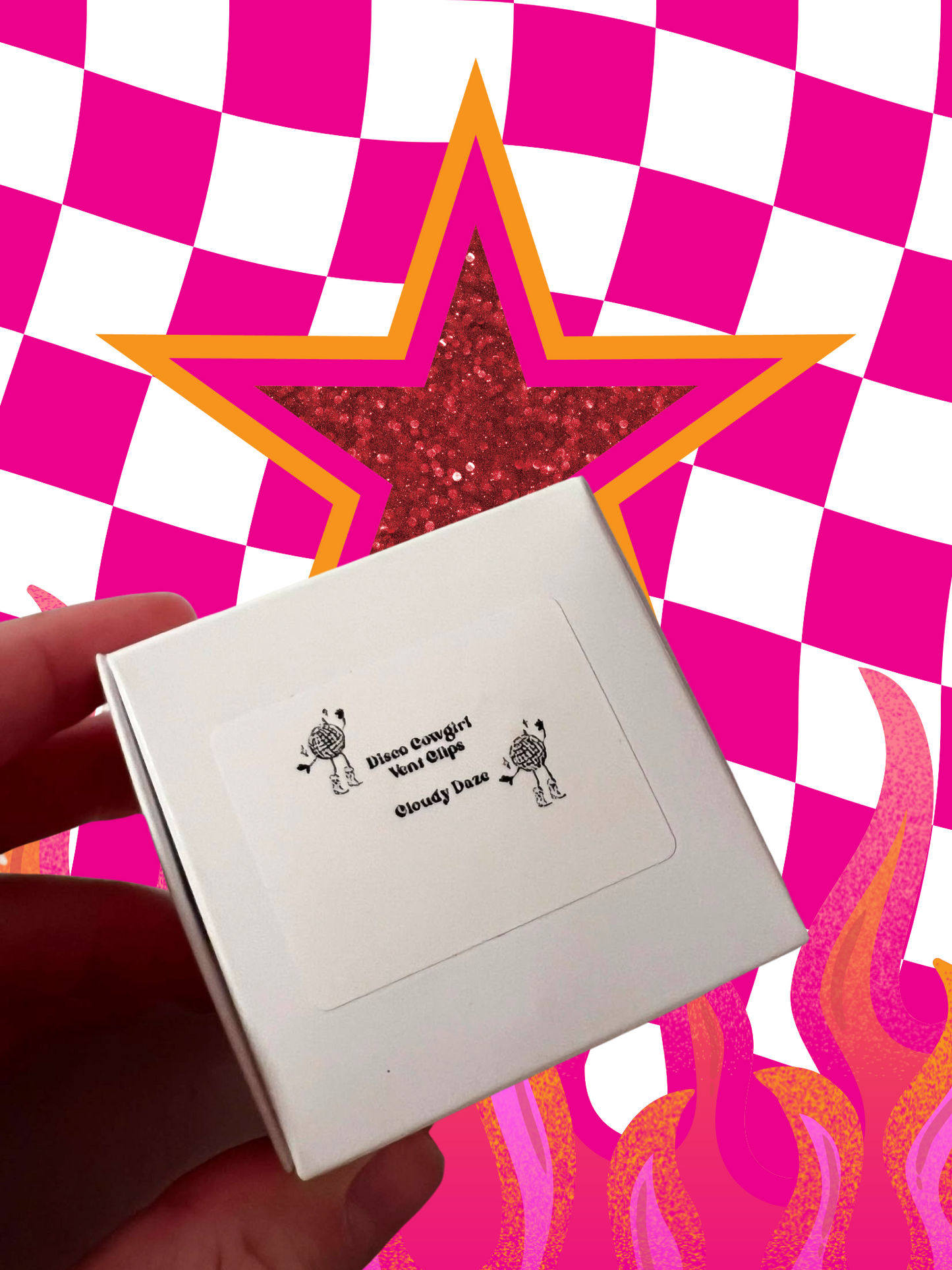 Disco Cowgirl Vent Clips