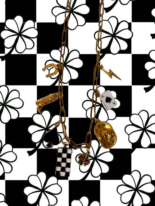 Lucky Cowgirl Charm Necklace