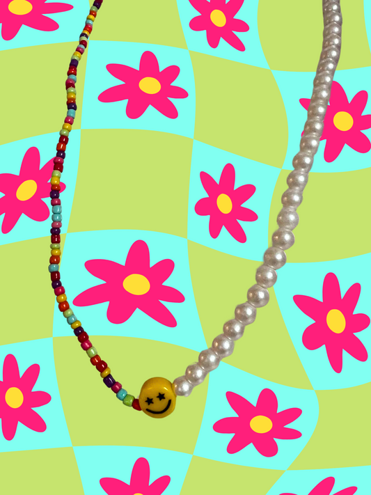 Sunshine Me Beaded Necklace