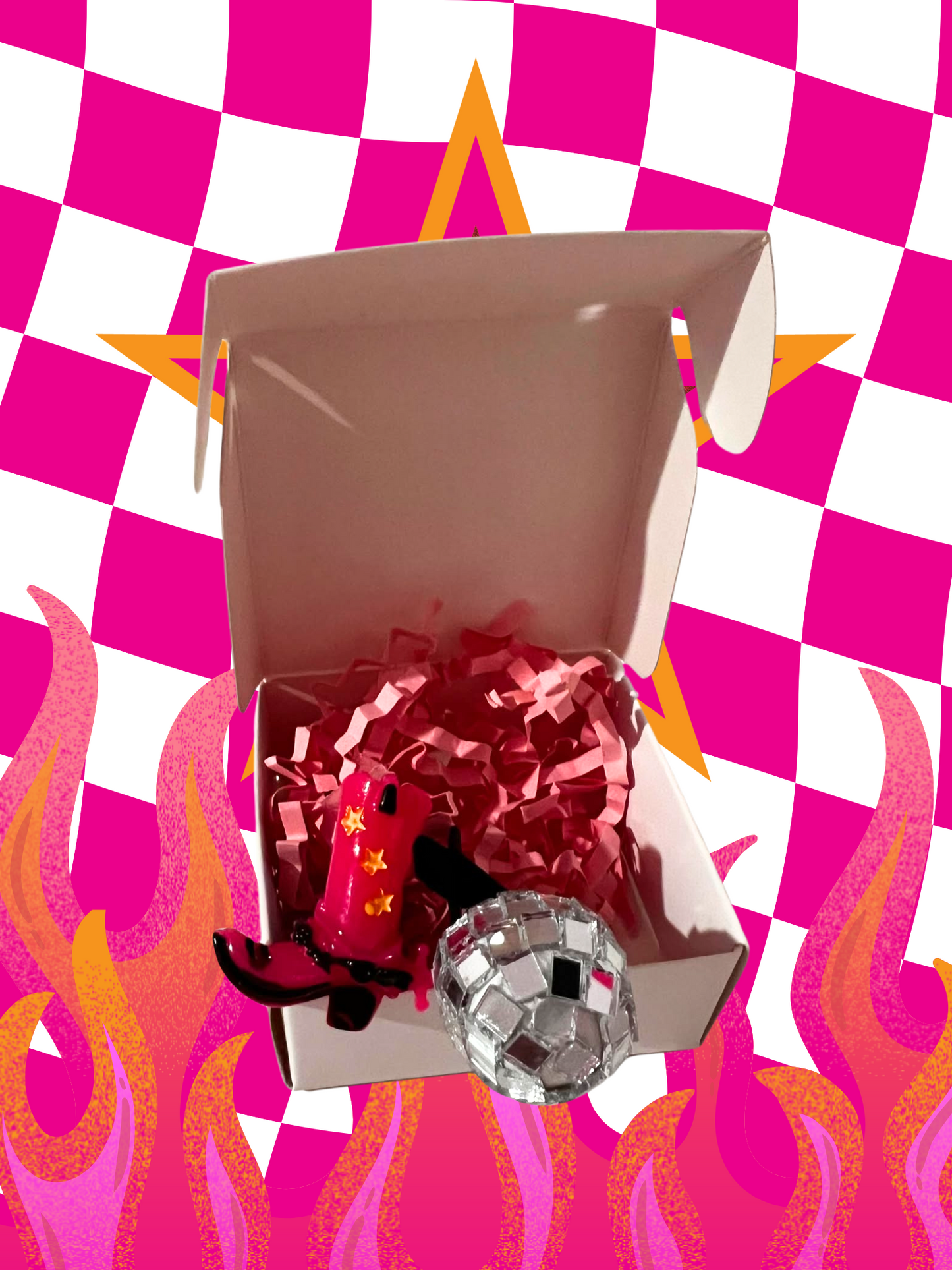 Disco Cowgirl Vent Clips