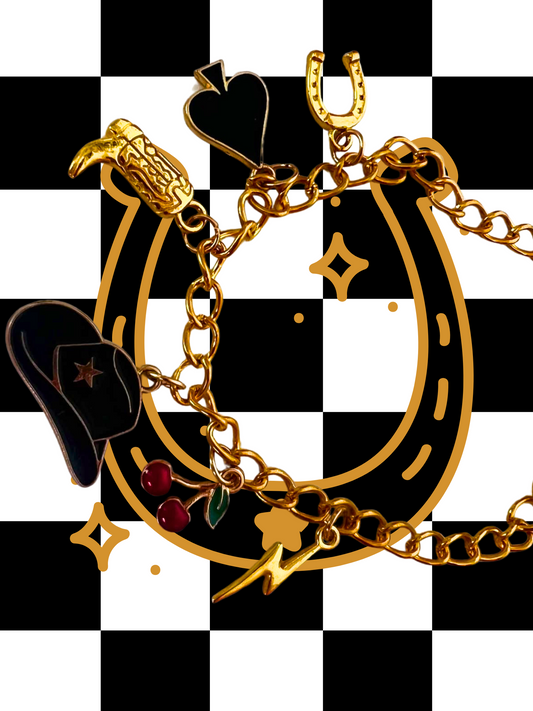 Blame it on Me Charm Bracelet