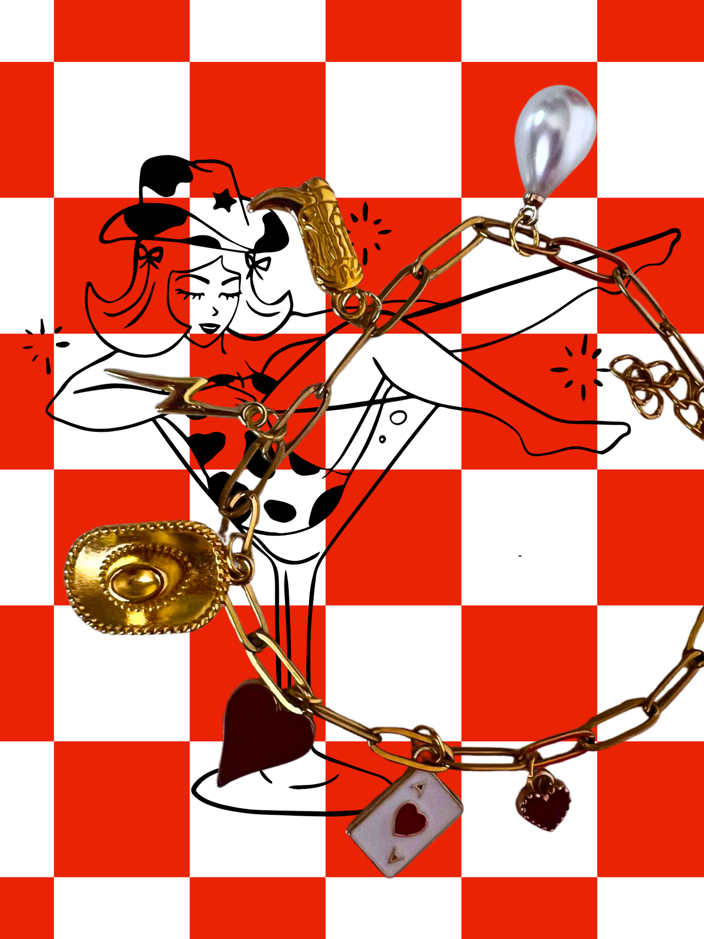 Bandit Like Me Charm Bracelet