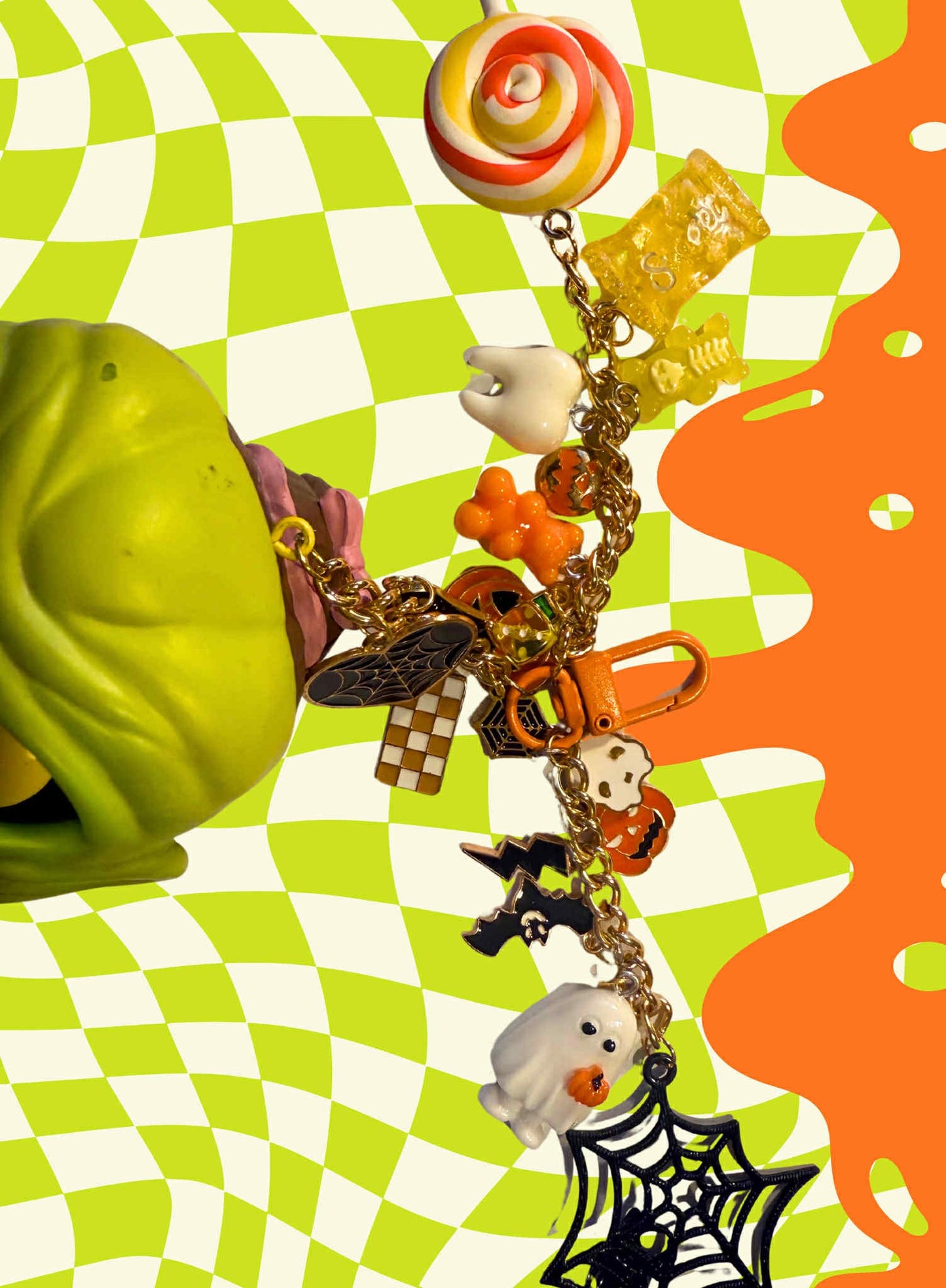 The Haunted Mask Figure Keychain