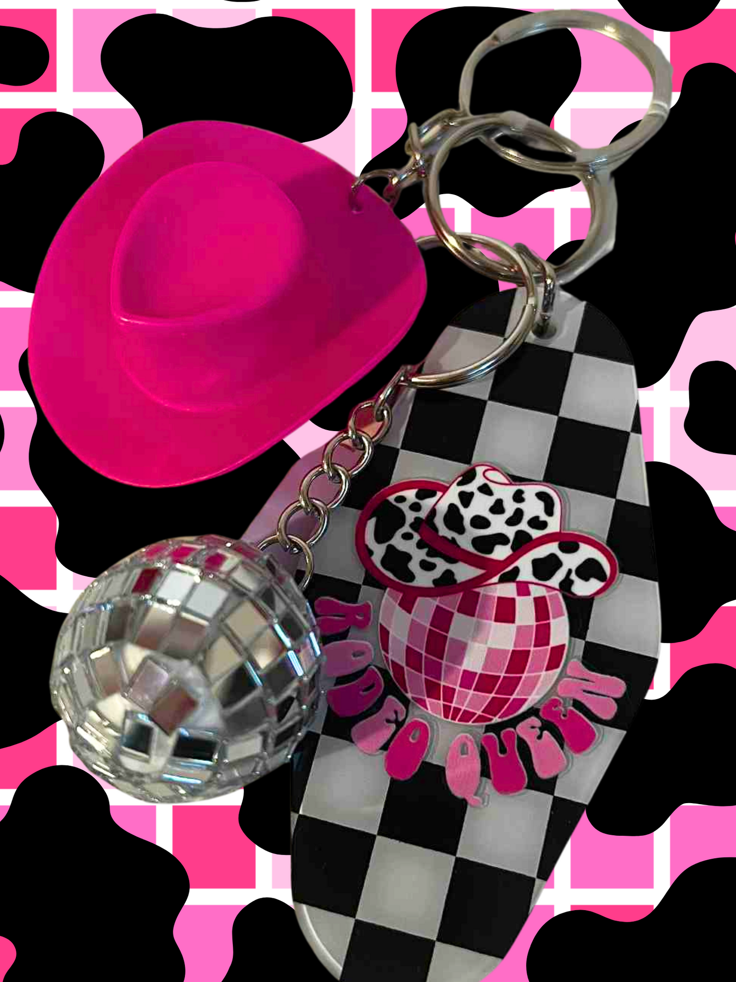 Rodeo Queen Keychain