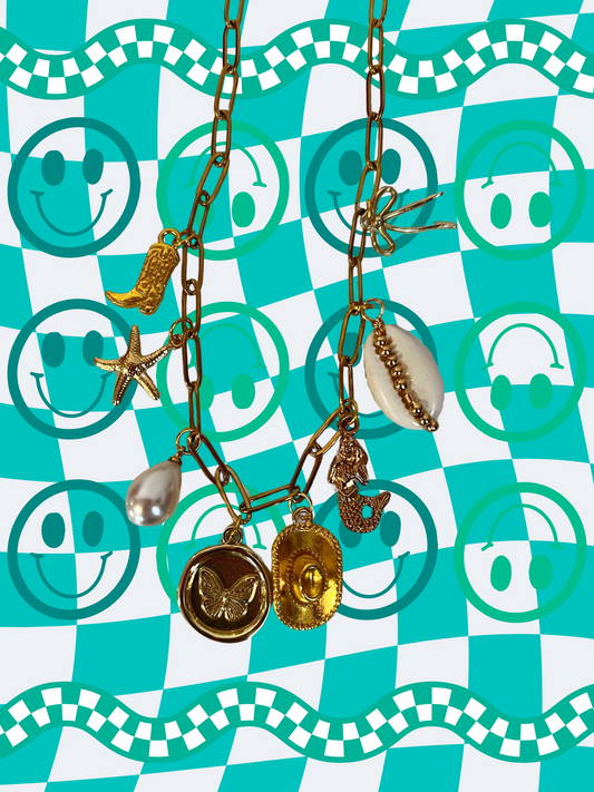 Coastal Cowgirl Charm Necklace