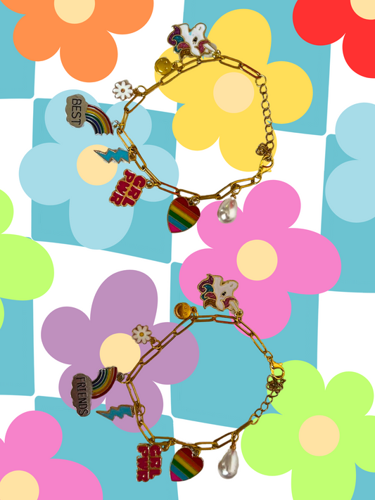 That my Best friend Charm Bracelet Set