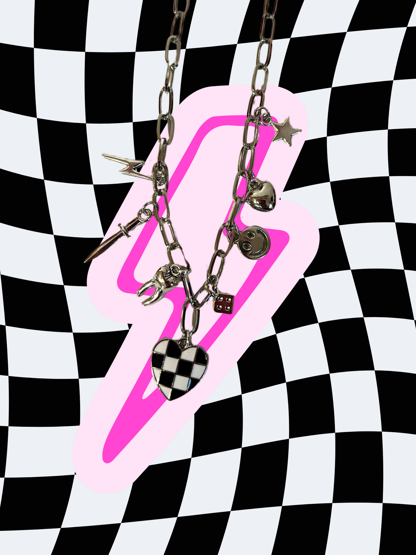 Trouble Maker Charm Necklace