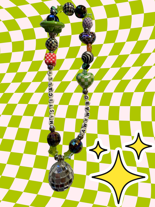 Mystically Awkward Rearview Mirror Charm