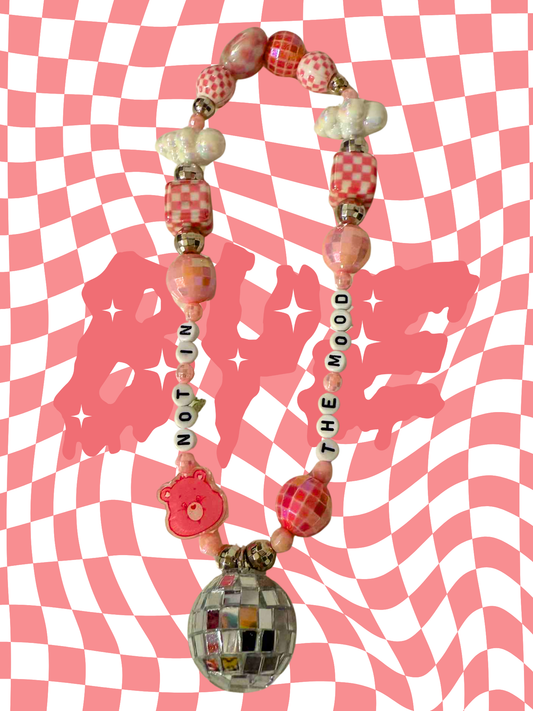 Not in the Mood Rearview Mirror Charm