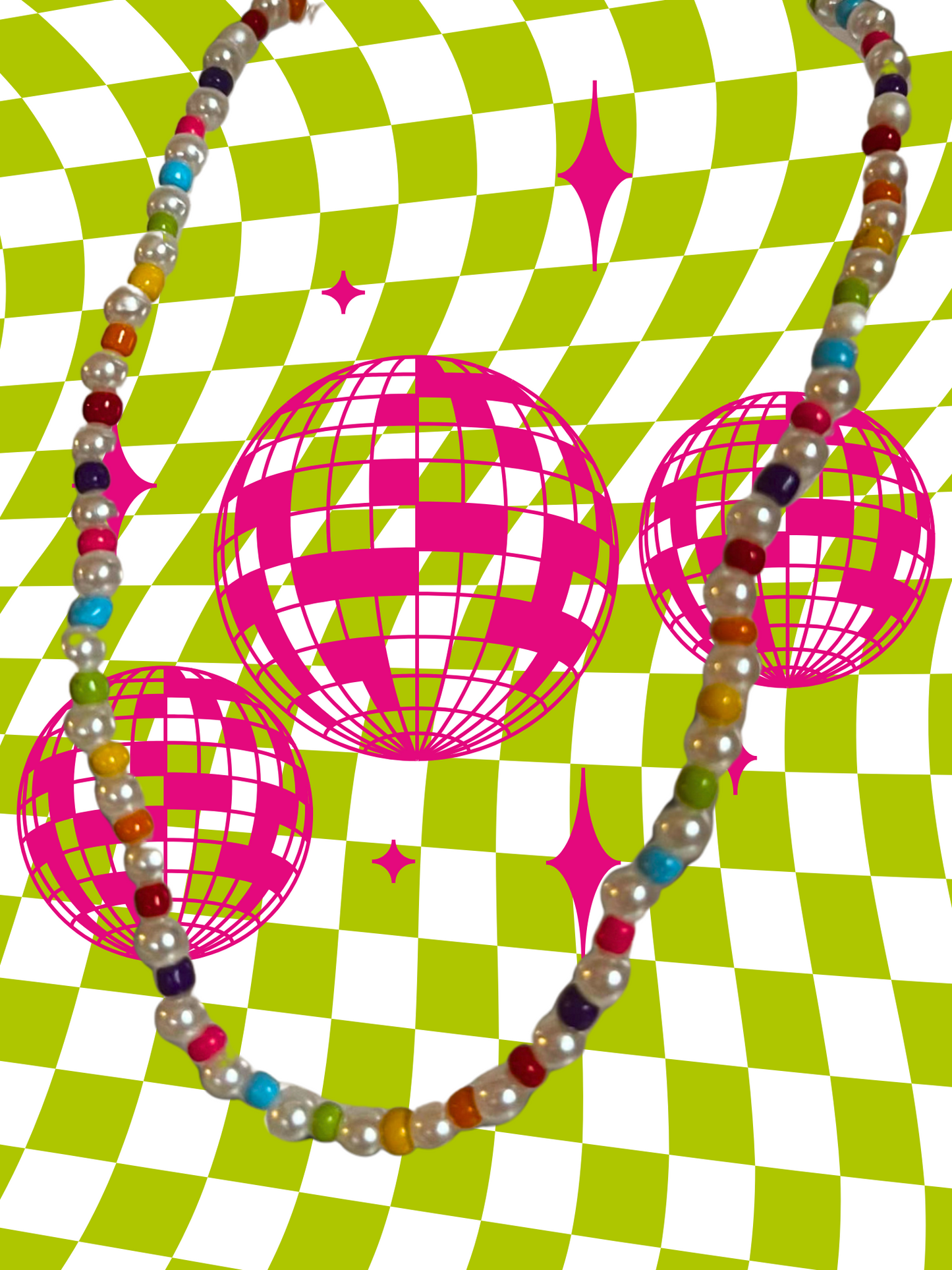 Lucky Charm Beaded Necklace