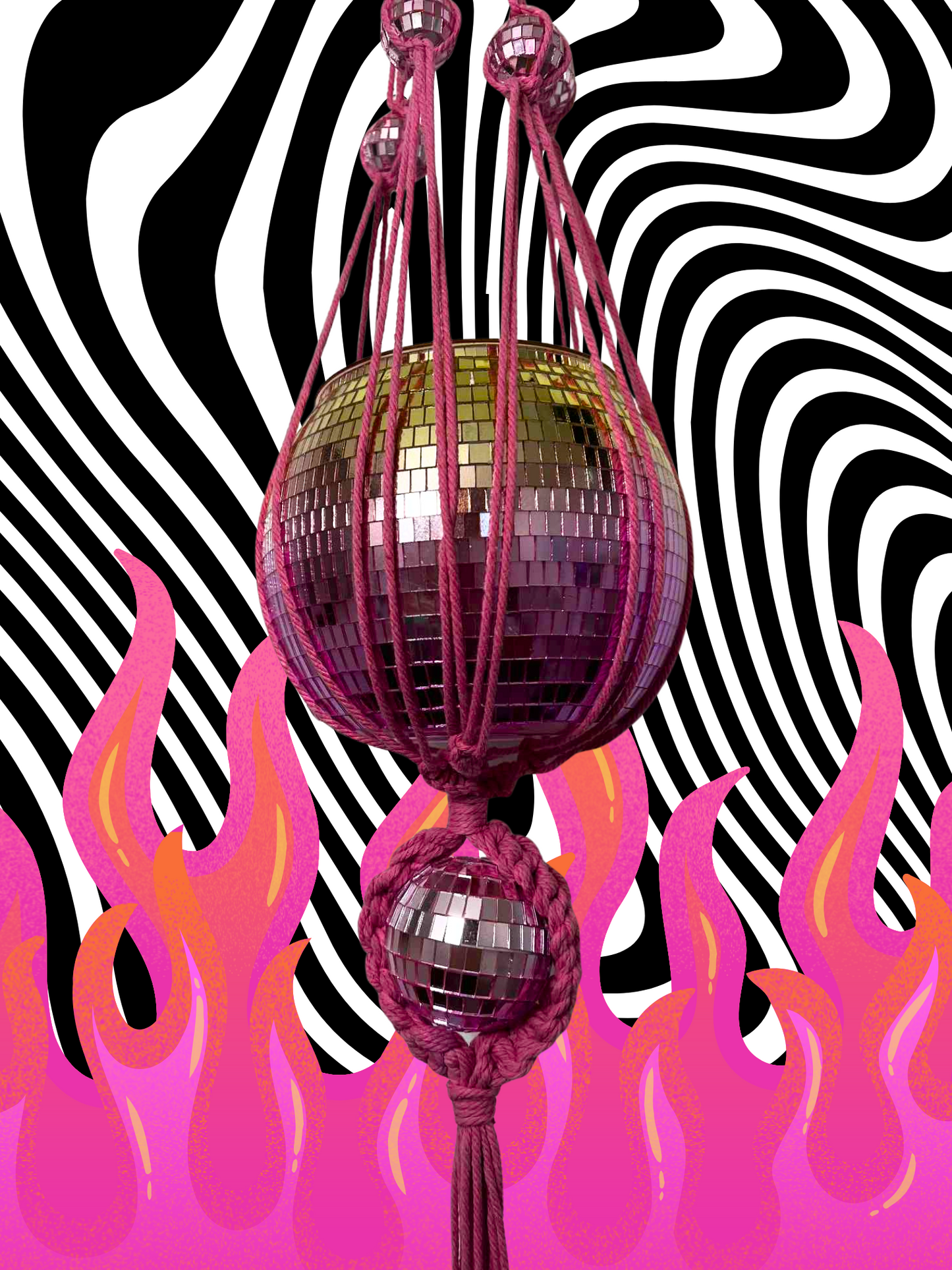 Sweet Breeze Disco Ball Hanger