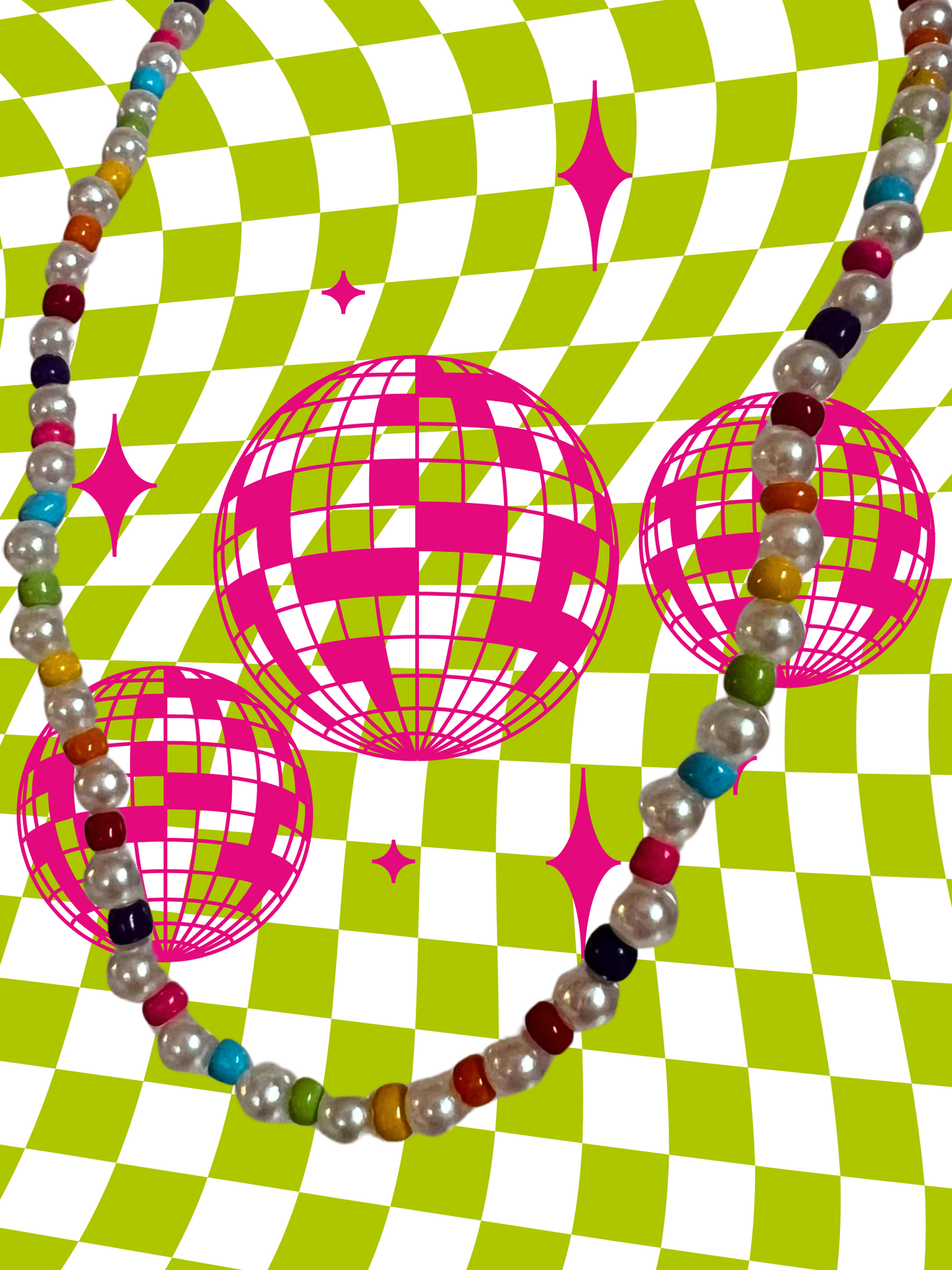 Lucky Charm Beaded Necklace