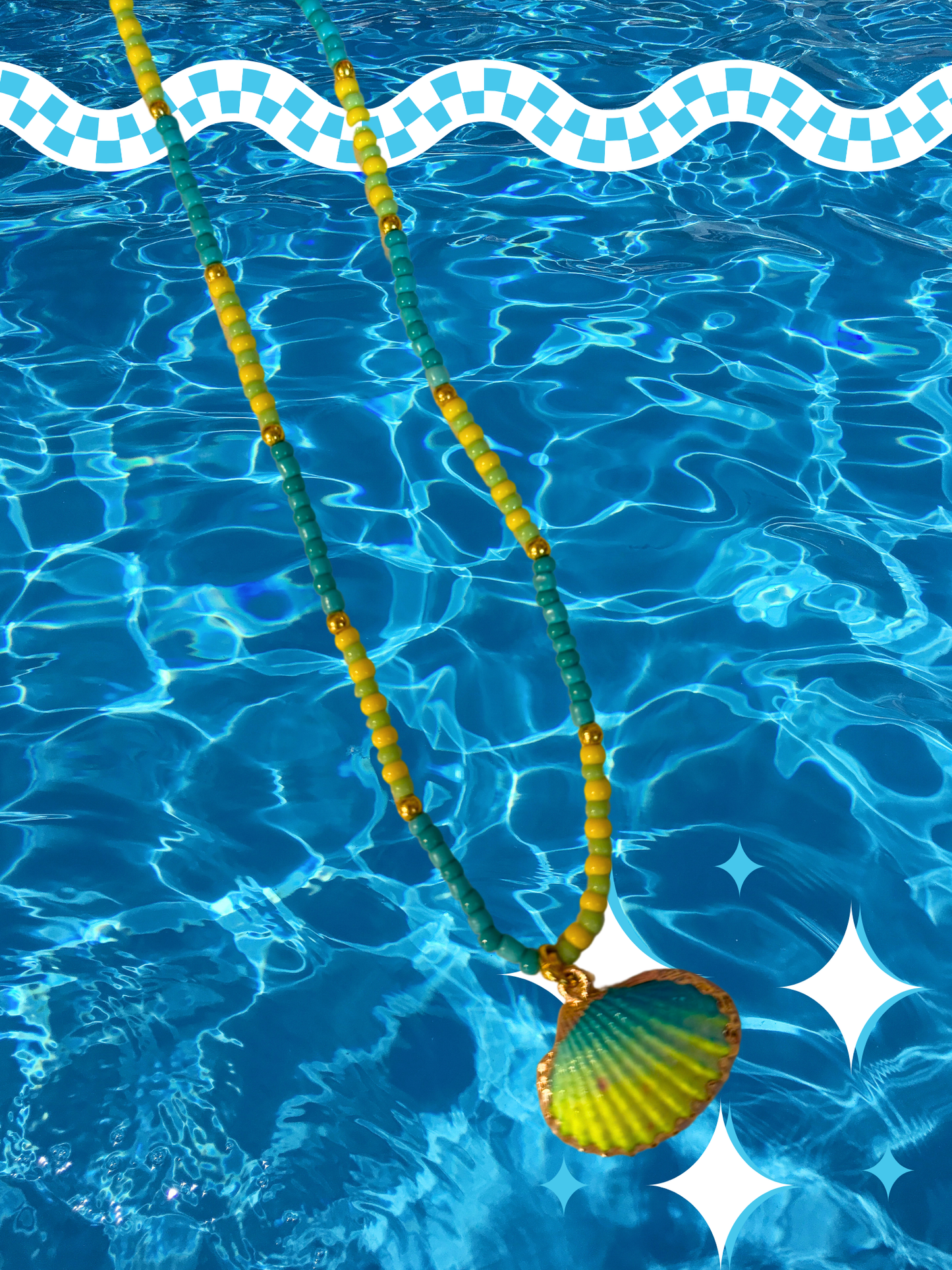 Under the Sea Beaded Necklace
