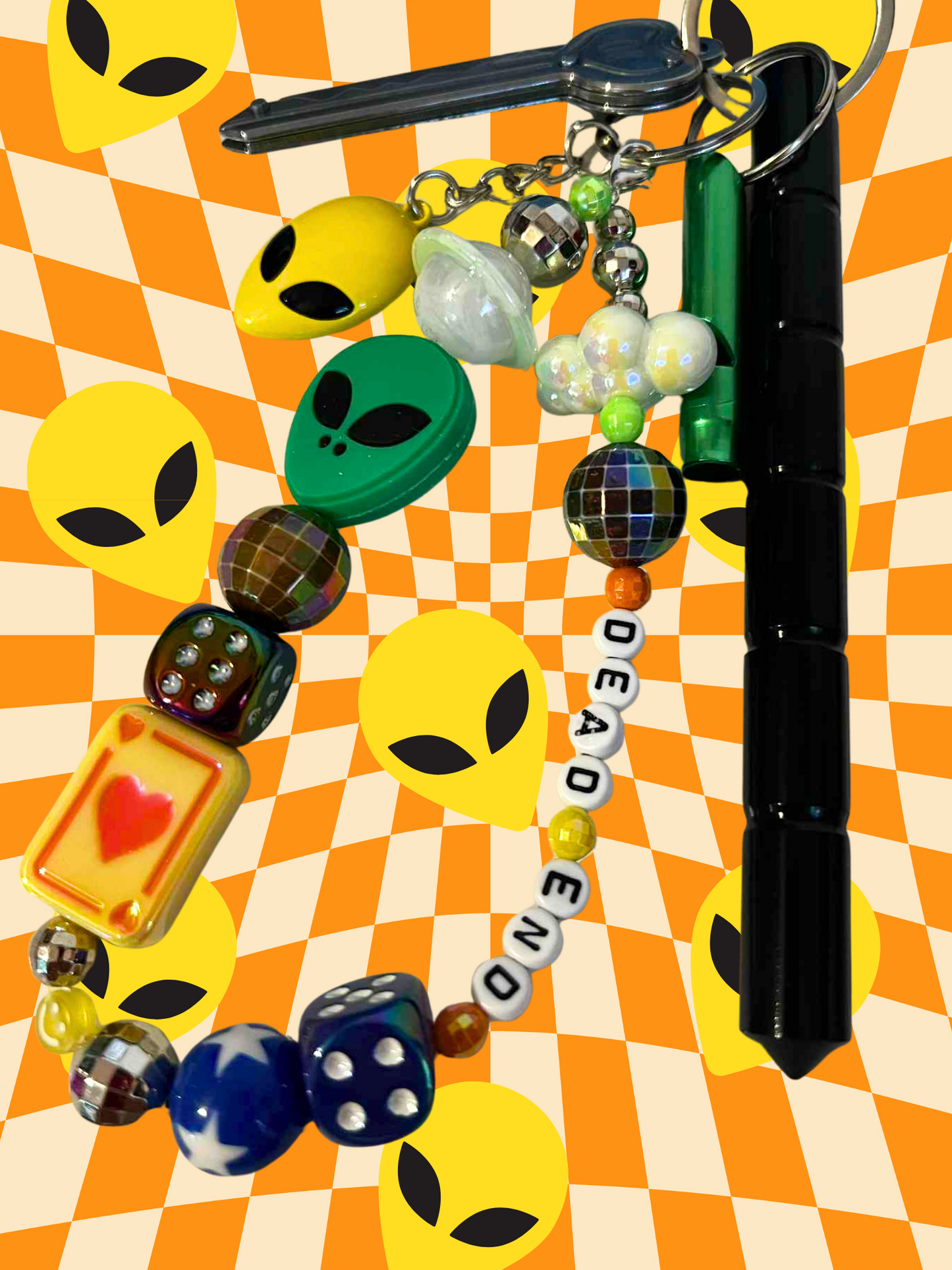 Dead End Protection Keychain