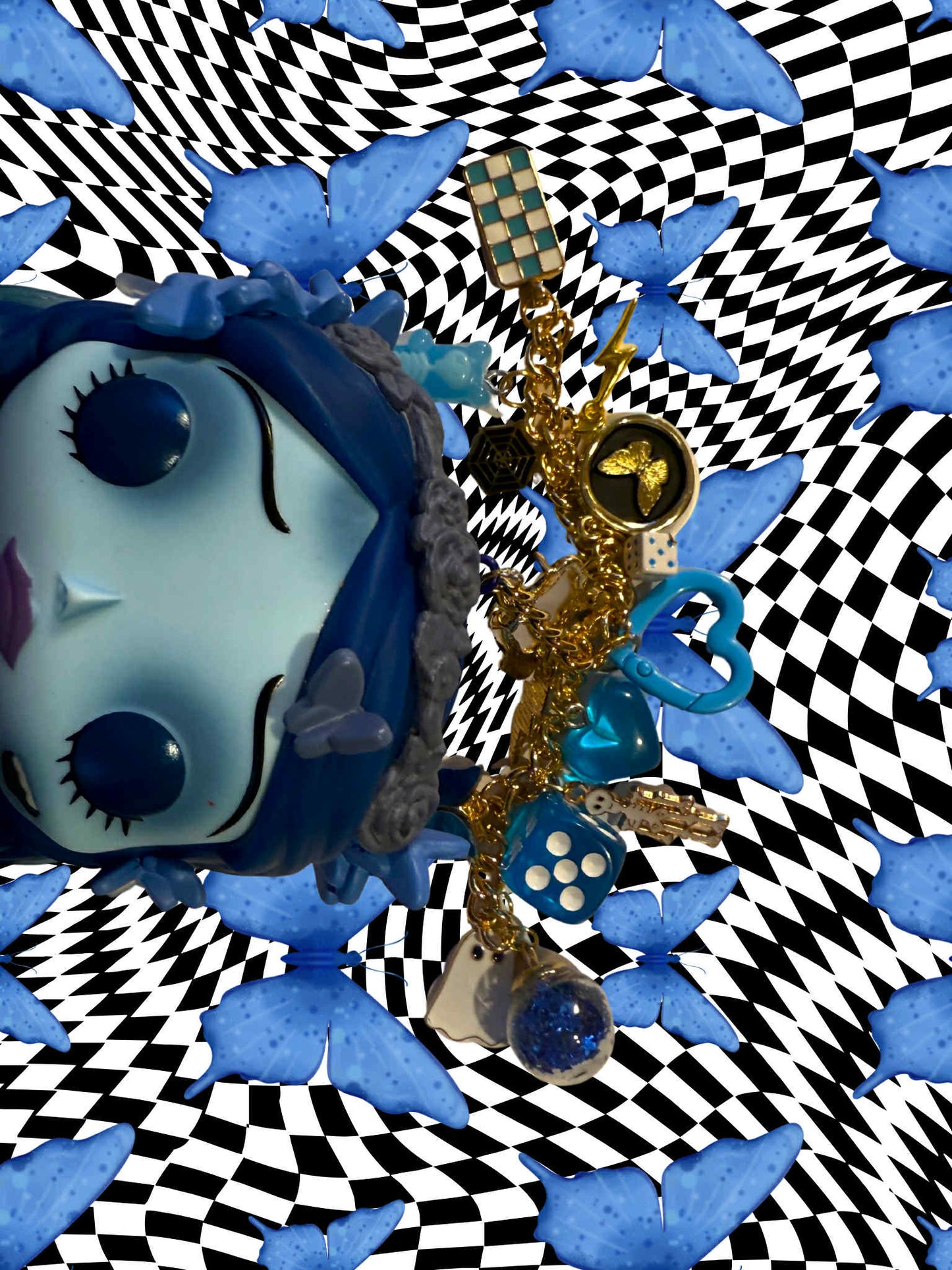 The Corpse Bride Figure Keychain