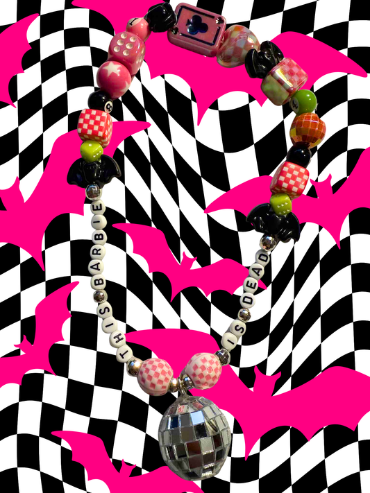 This Barbie is Dead Rearview Mirror Charm