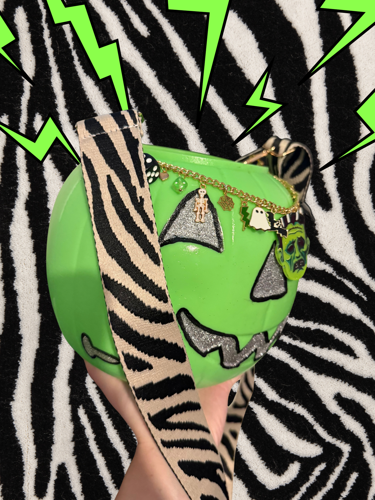 Buzz Off Pumpkin Purse