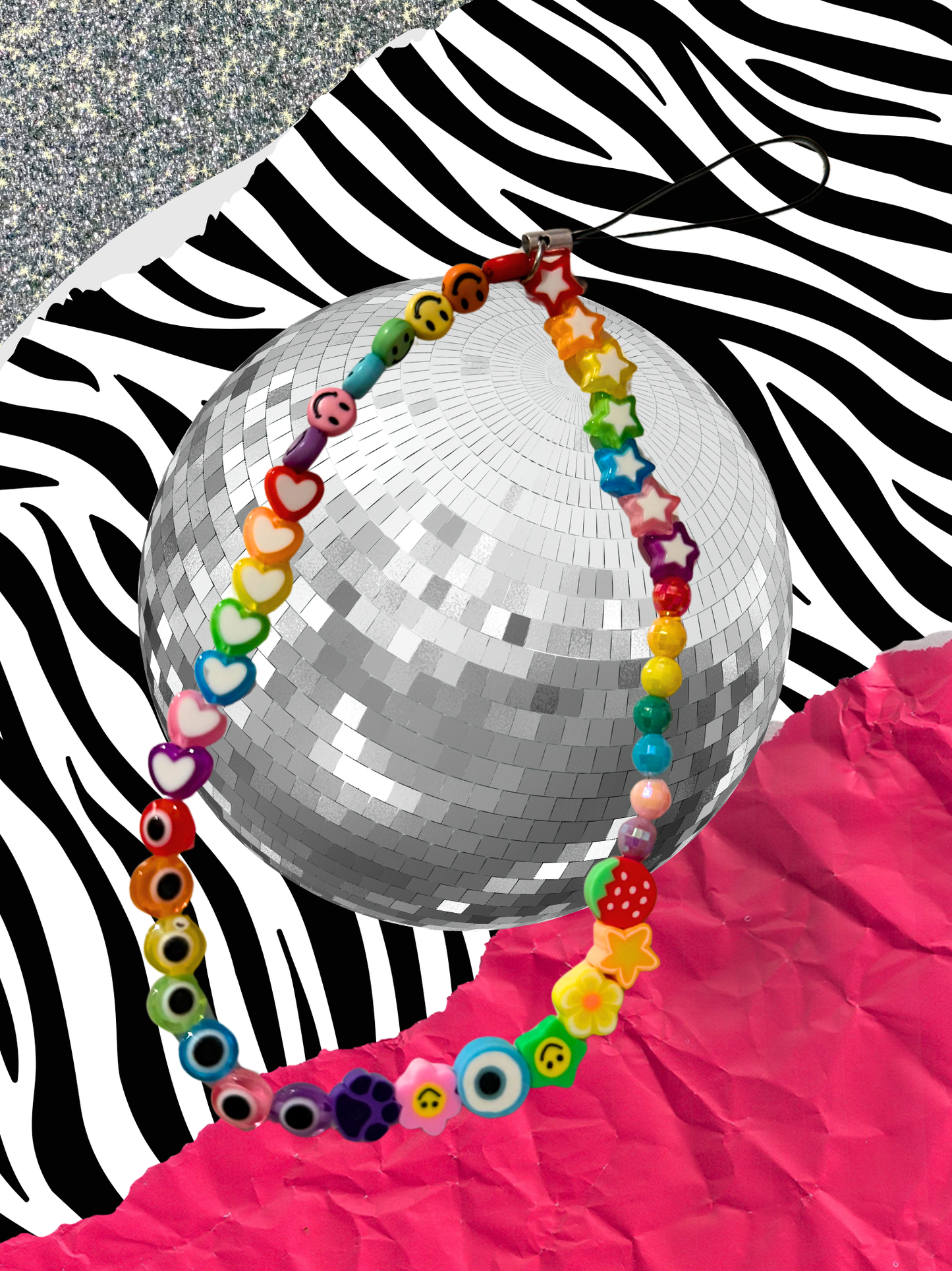 Retro Dream Phone Charm