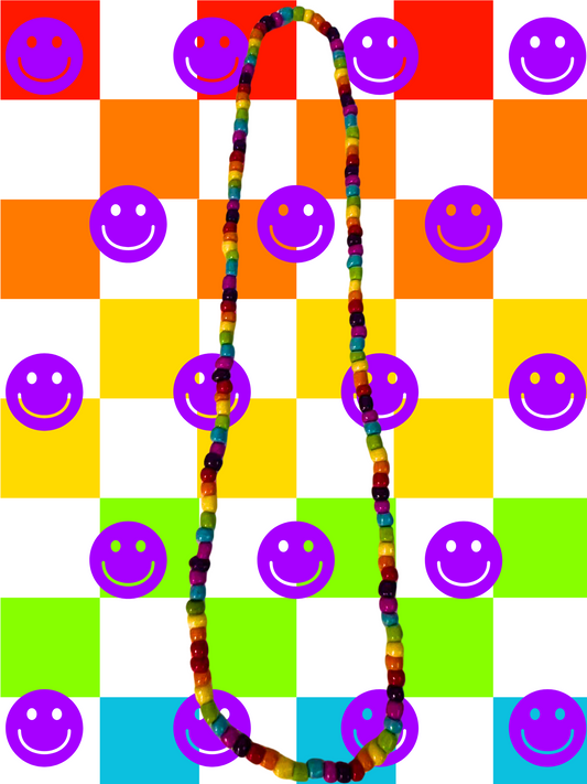 Babe, You Look Groovy Beaded Necklace