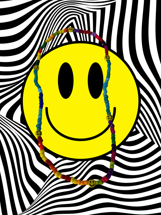 Brighten Me Up Beaded Necklace