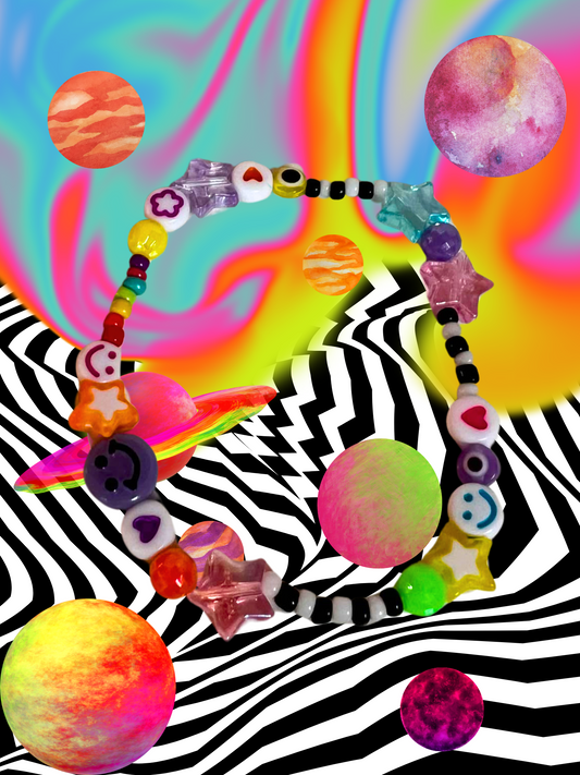 Trippin Out Beaded Bracelet