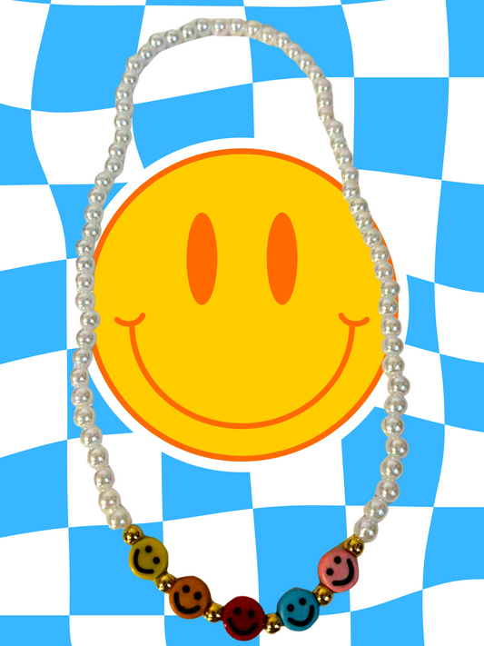 Life is Weird Beaded Necklace