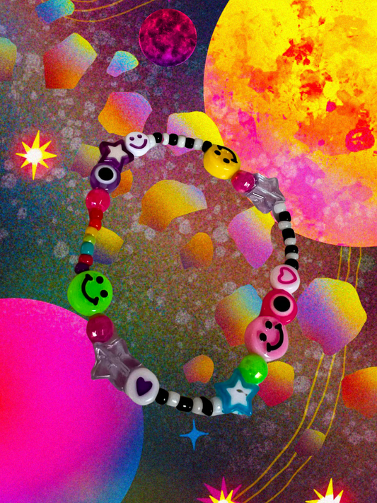 Leaving the Galaxy Beaded Bracelet