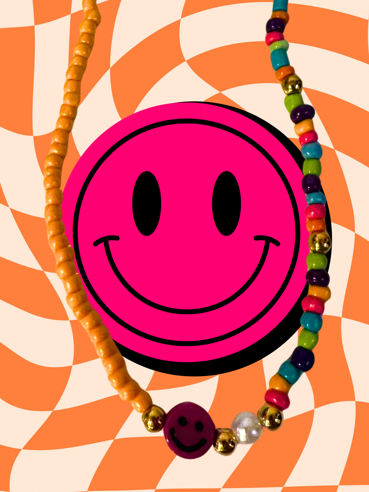 Diva Funk Beaded Necklace
