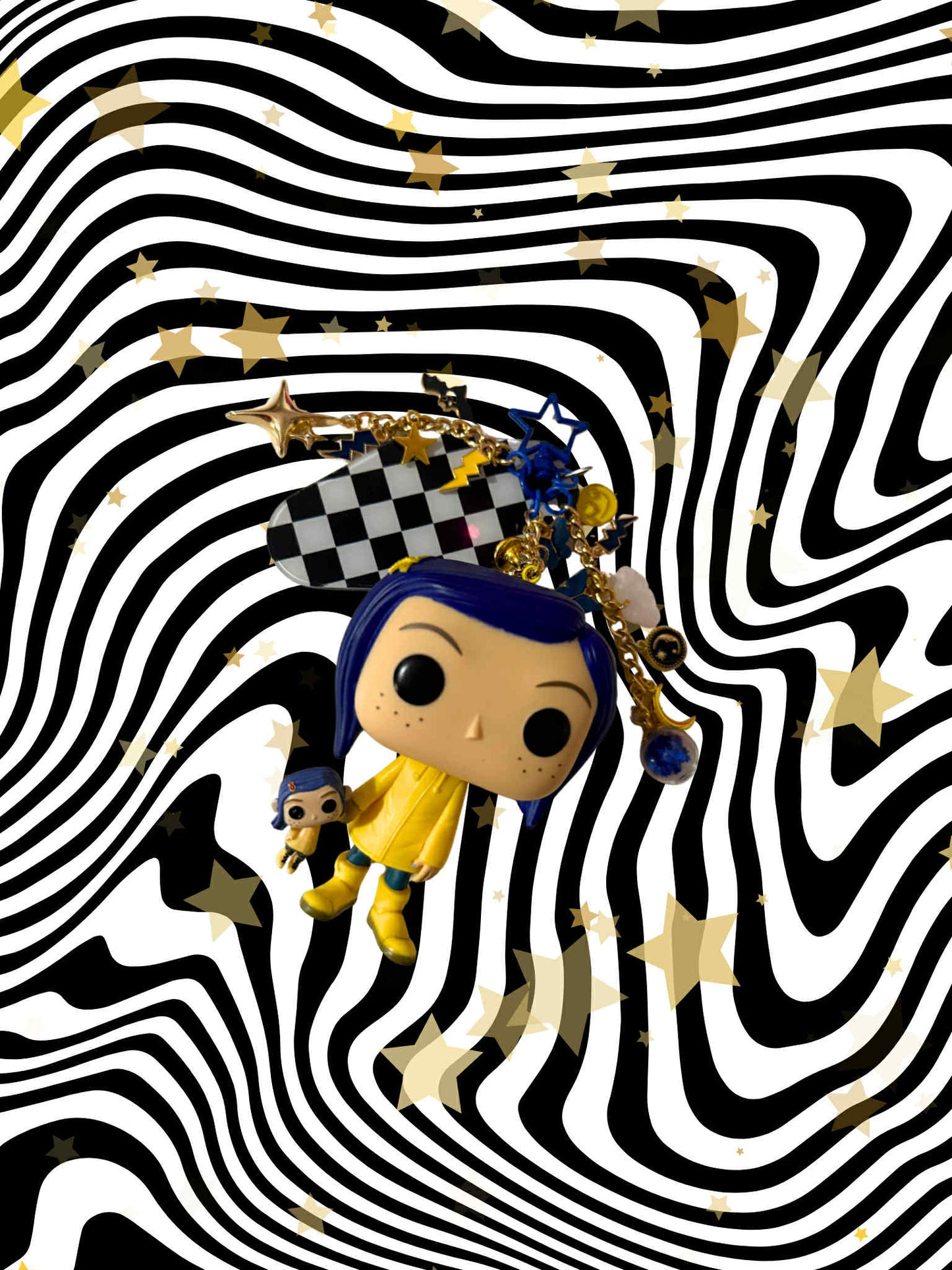 Coraline Figure Keychain