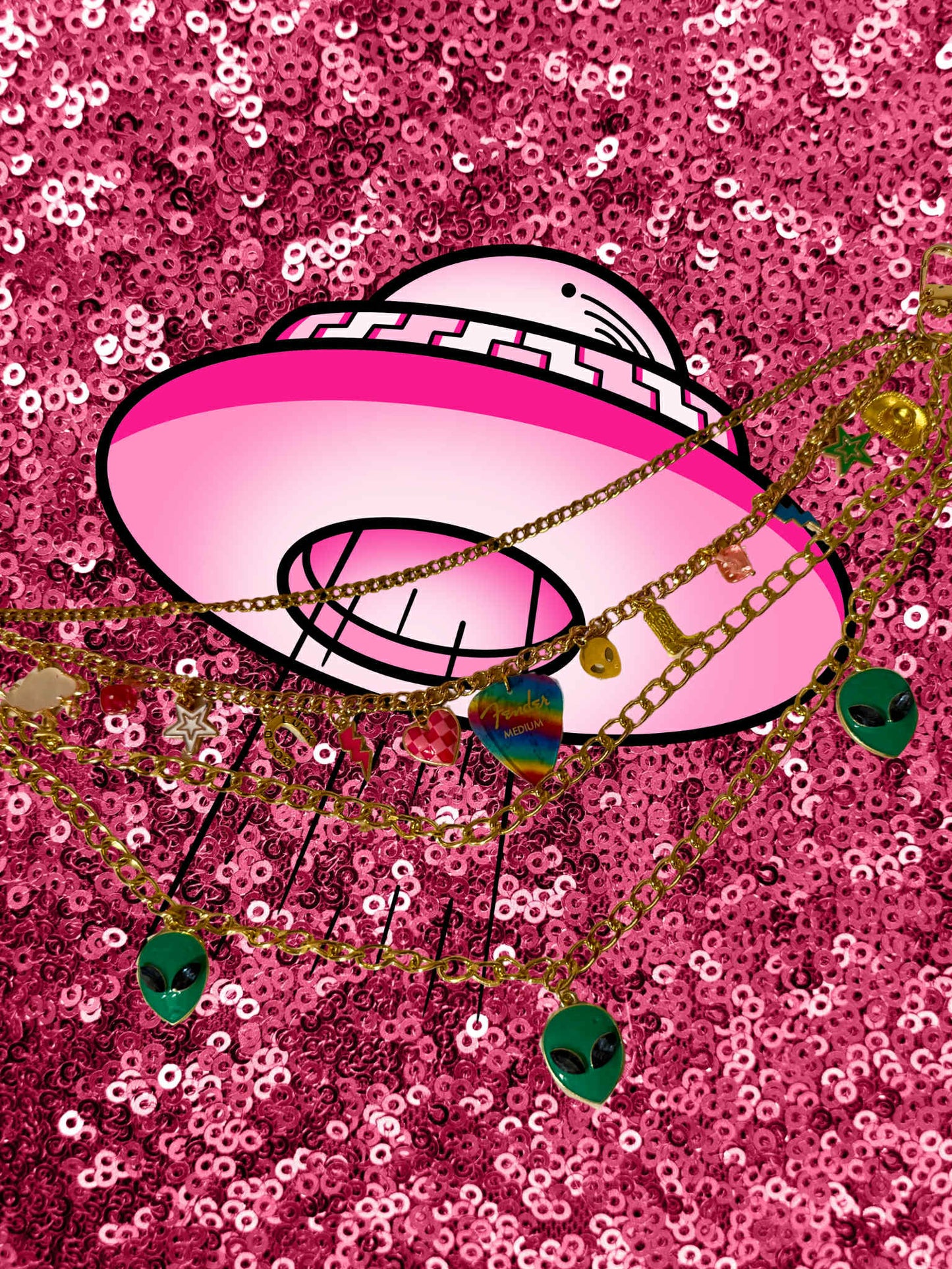 Cosmic Cowgirl Purse Chain