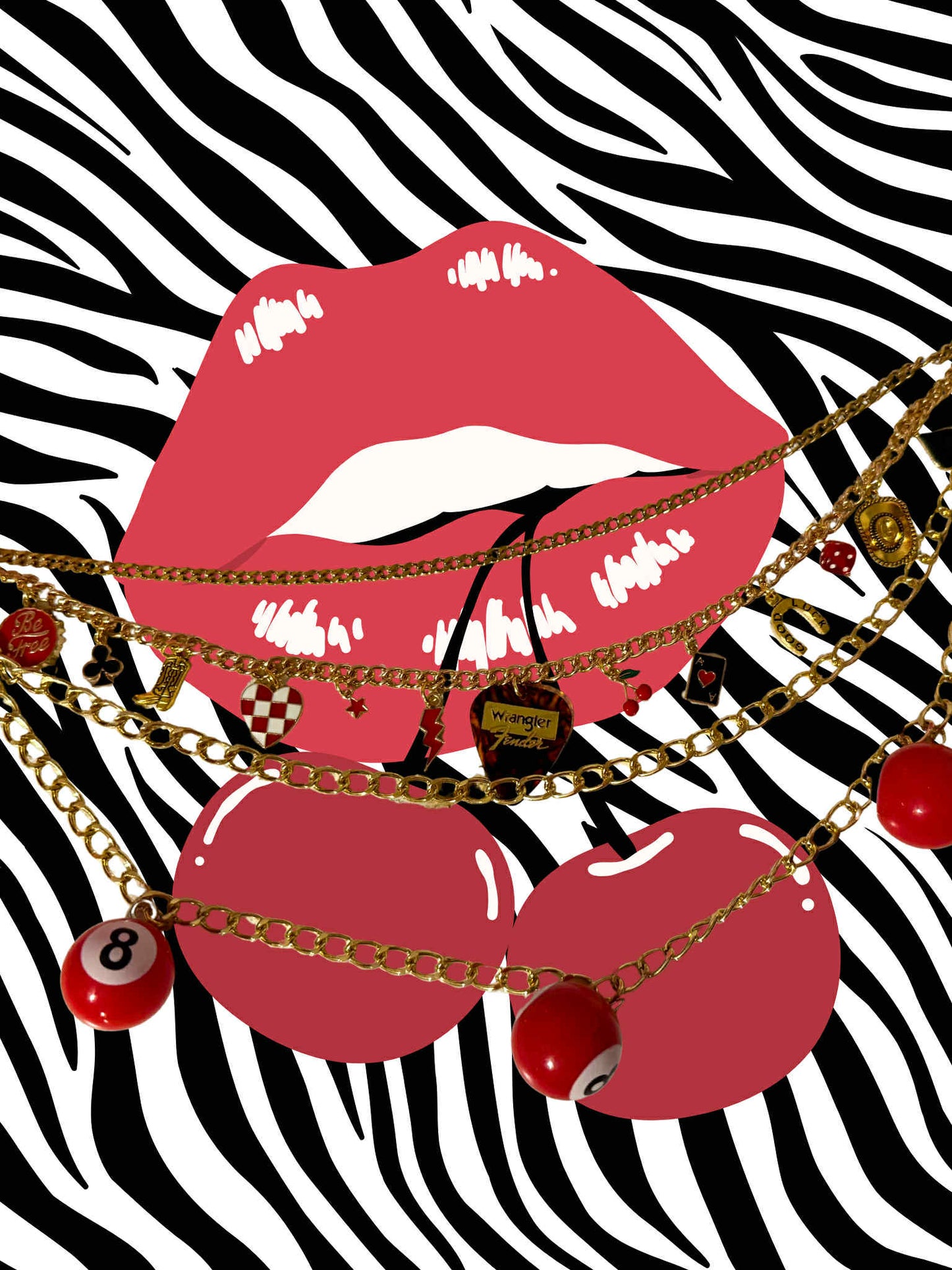 Wanted Goods Purse Chain