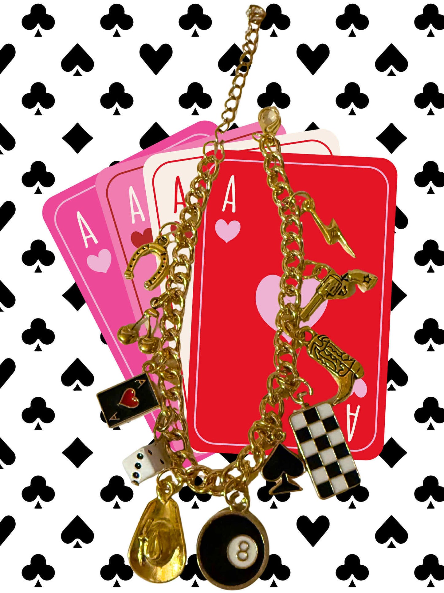 Back in the Saddle Charm Bracelet