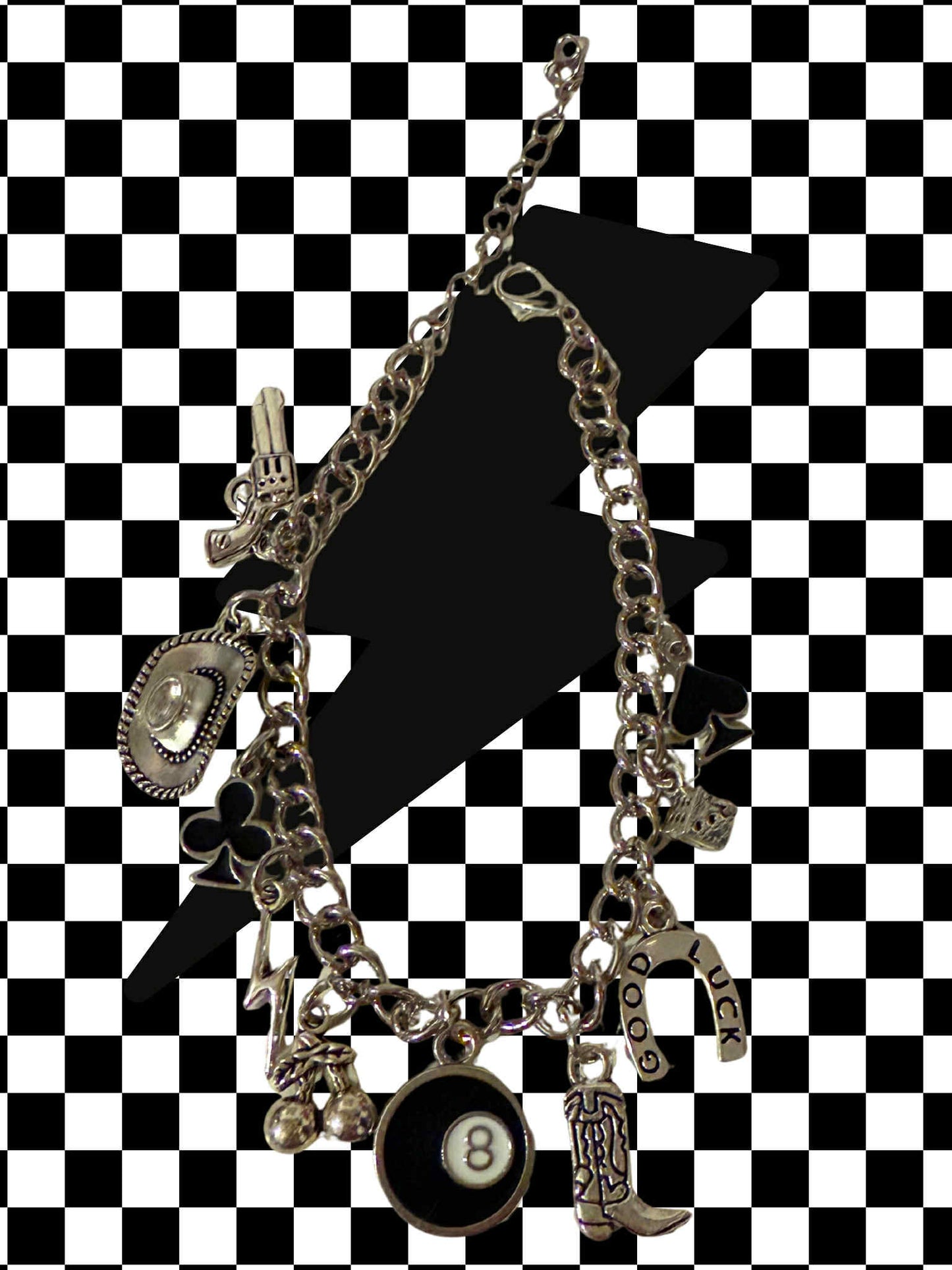 Yeehaws and Hellnaws Charm Bracelet
