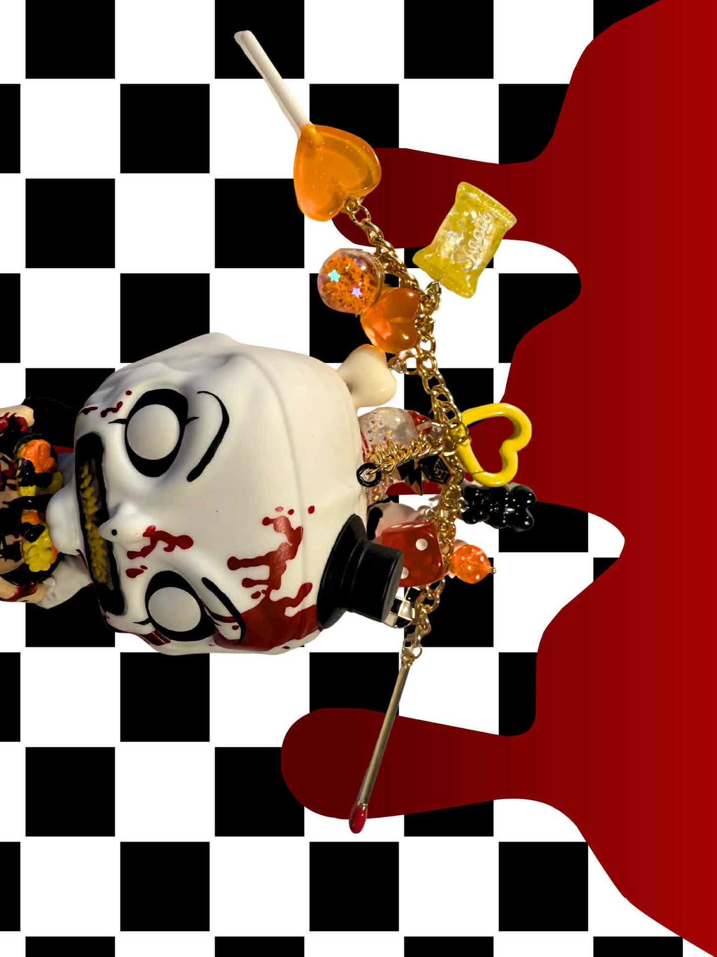 Art the Clown Figure Keychain