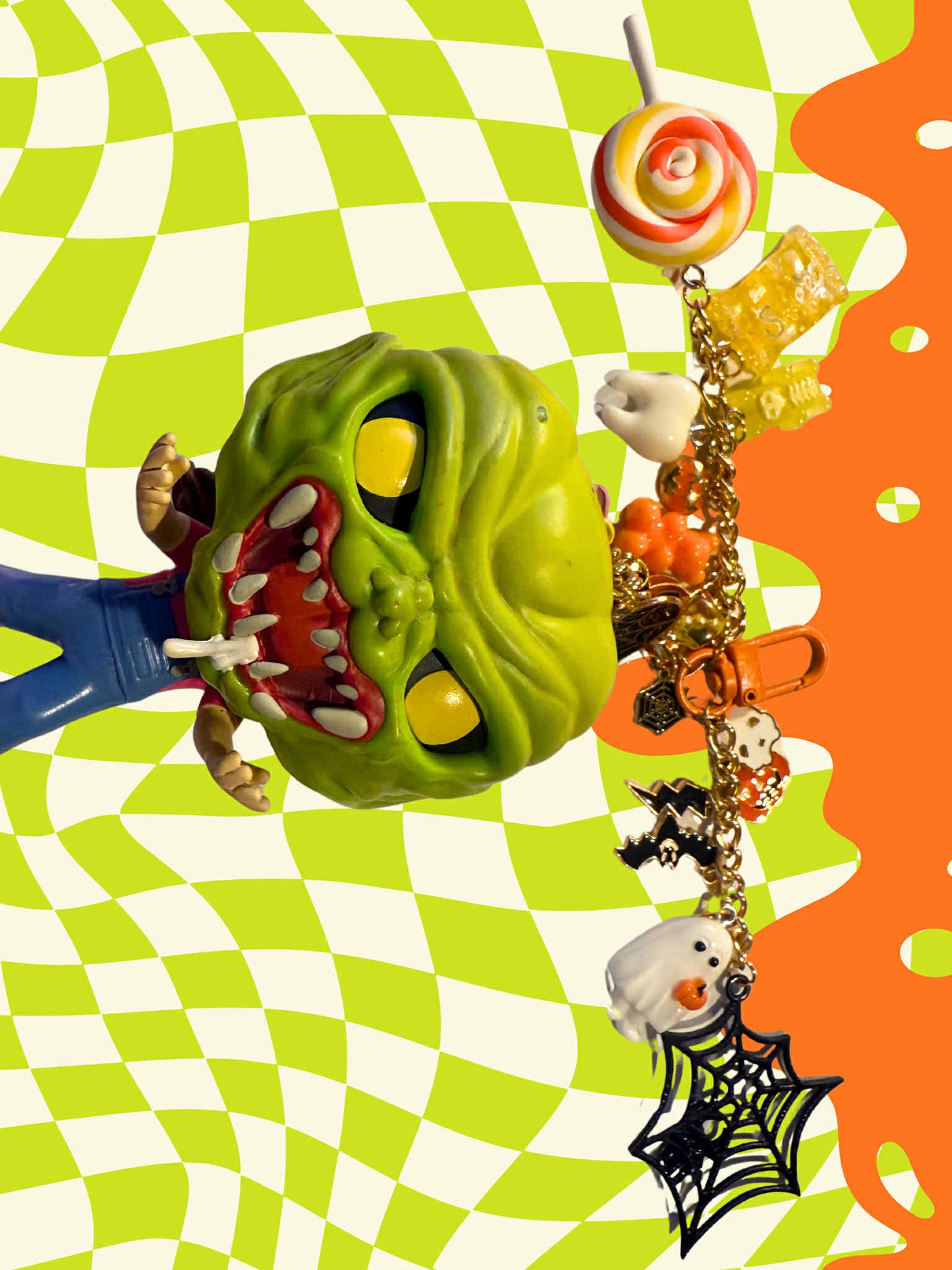 The Haunted Mask Figure Keychain