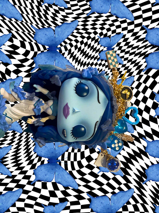 The Corpse Bride Figure Keychain