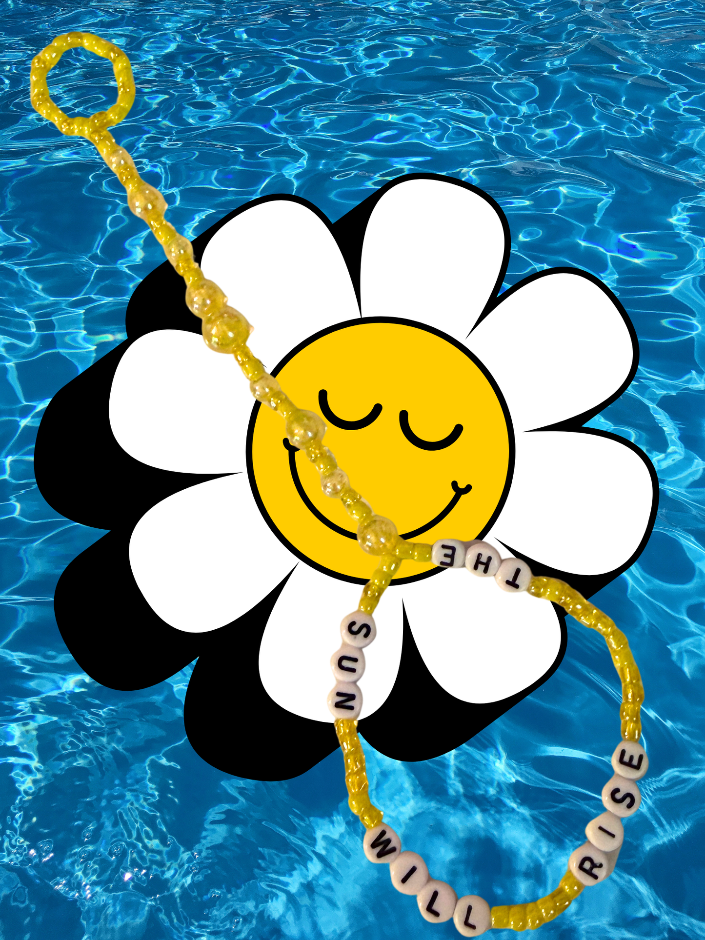 The Sun will Rise Beaded Hand chain