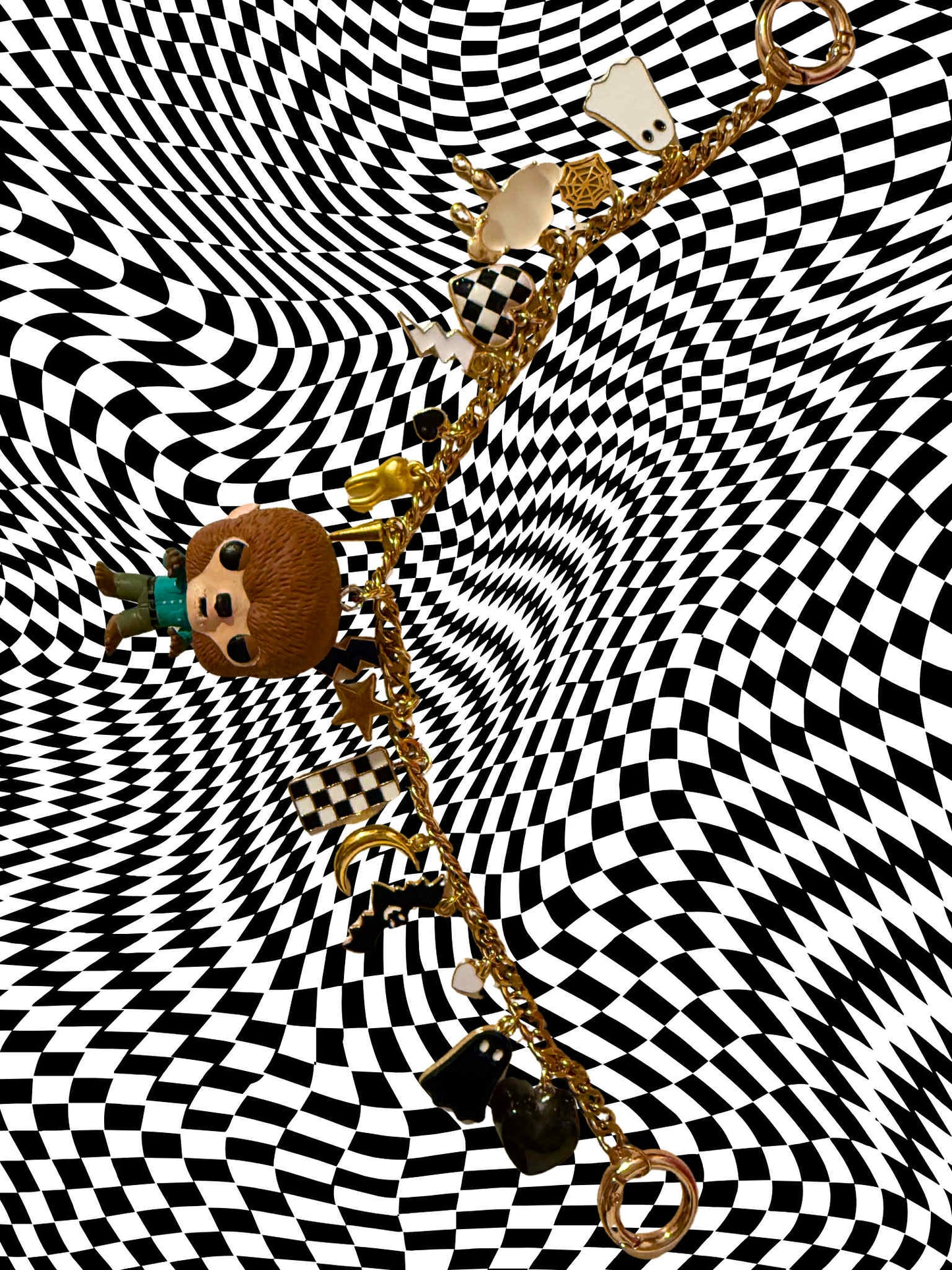 The Wolfman Purse Charm