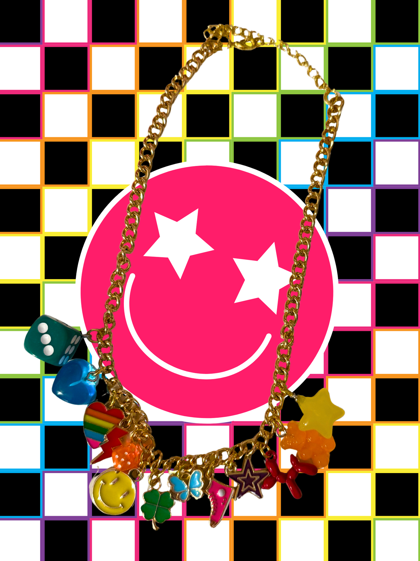 Walking on Sunshine Charm Necklace