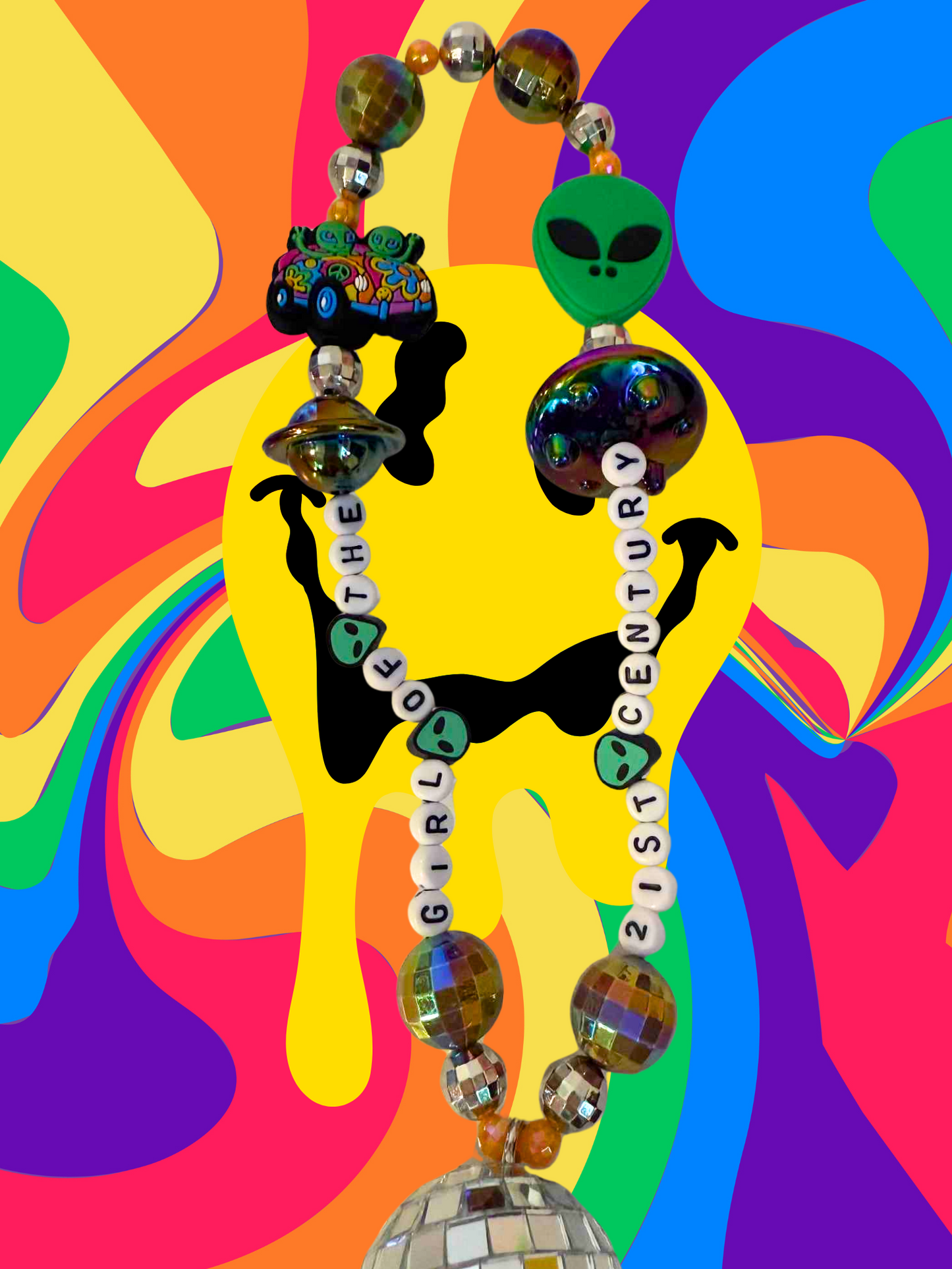 Zenon: Girl of the 21st Century Rearview Mirror Charm