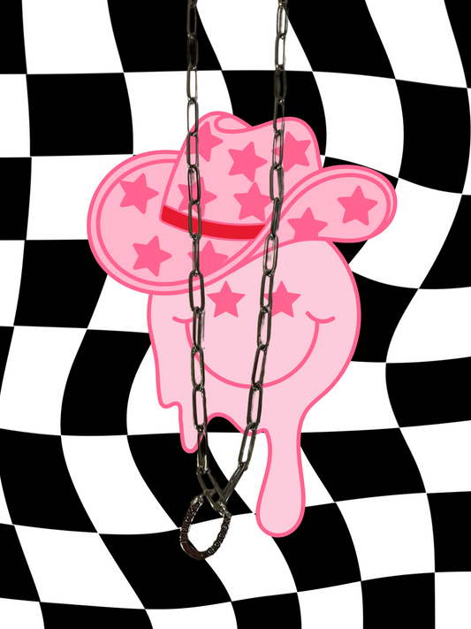 Good Luck Cowboy Charm Necklace