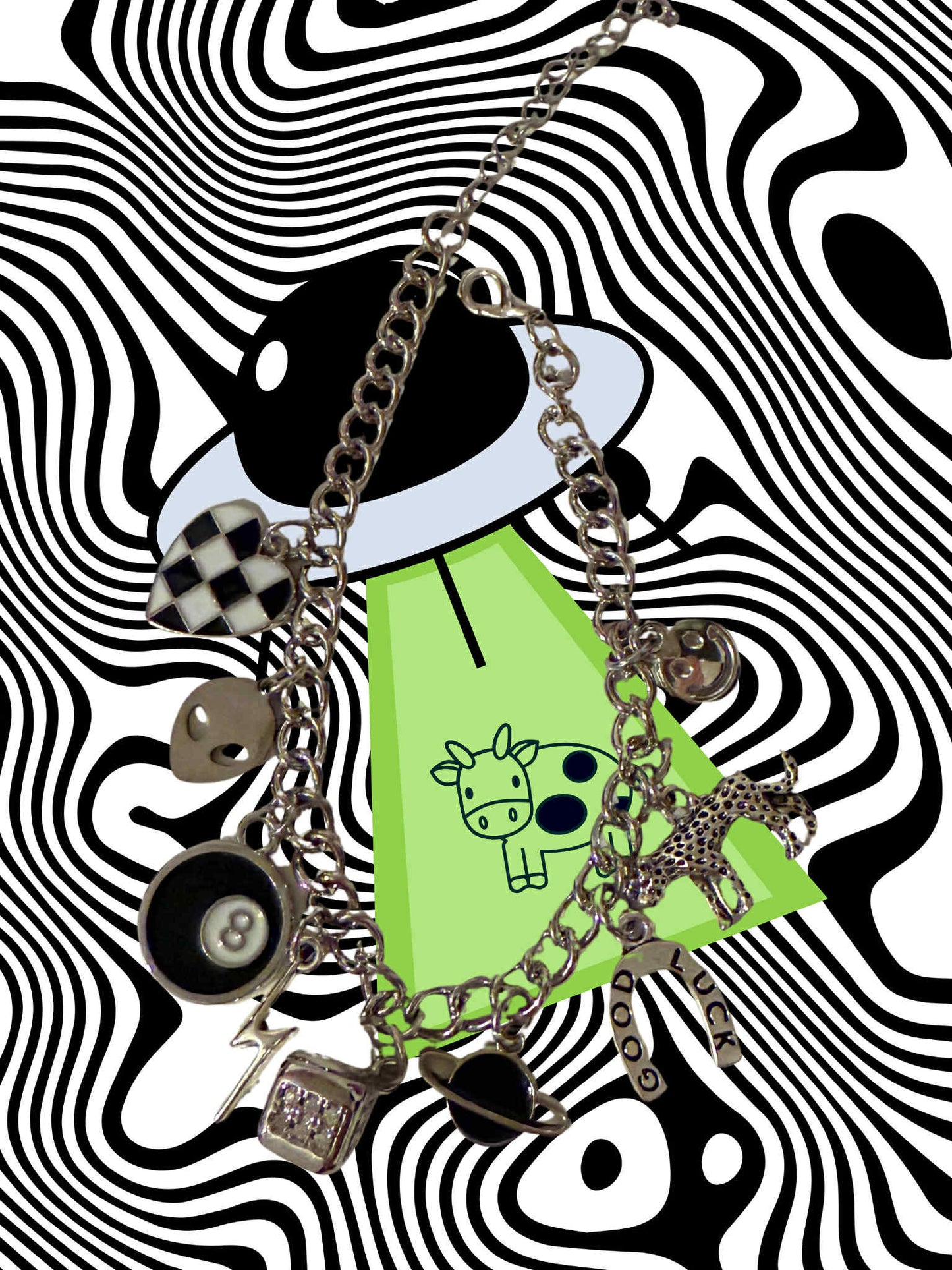 Weirded Out Charm Bracelet