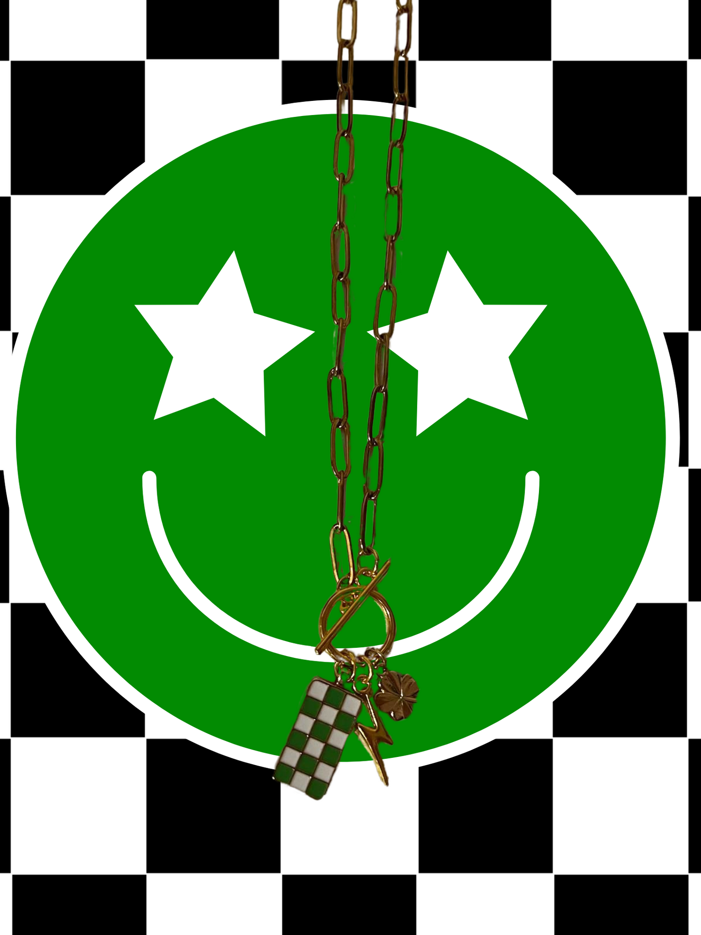 Lucky Lucky Girl Charm Necklace