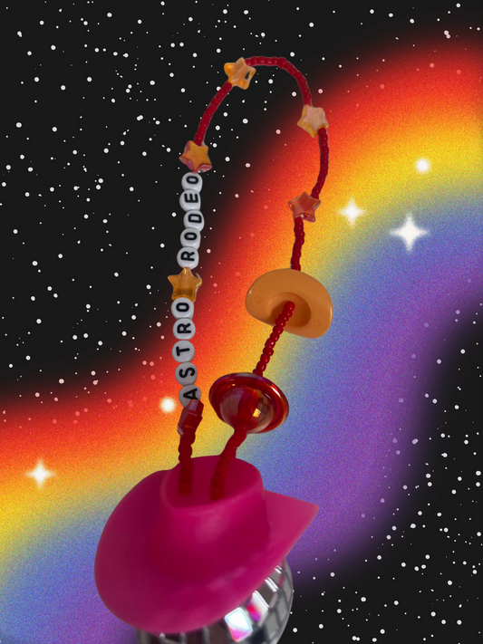 Astro Rodeo Rearview Mirror Charm