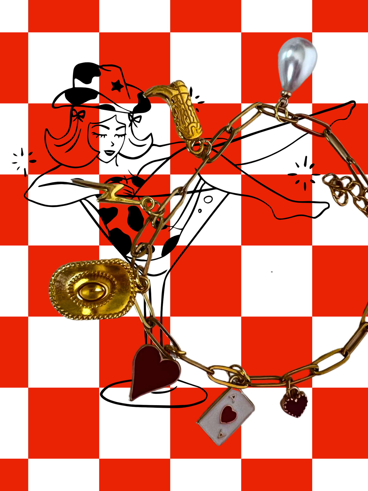 Bandit Like Me Charm Bracelet