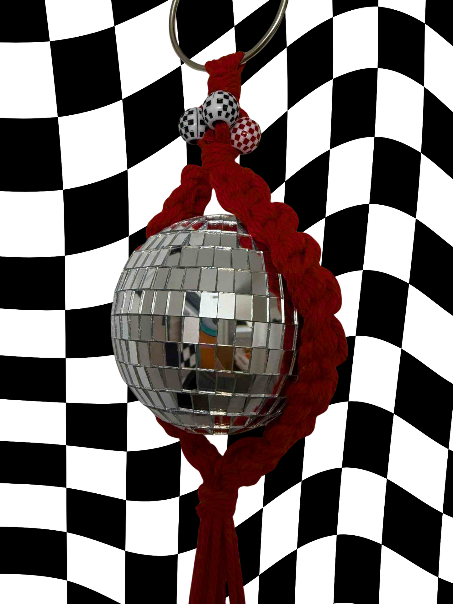 Wild Horses Macrame Disco Ball Hanger