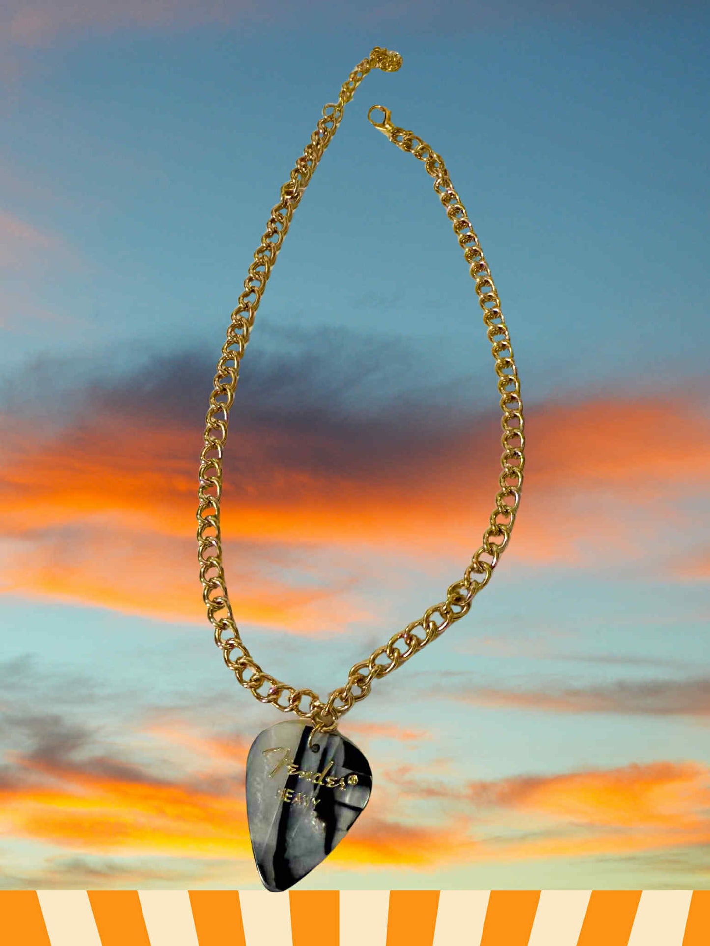 Acoustics by Morning Charm Necklace