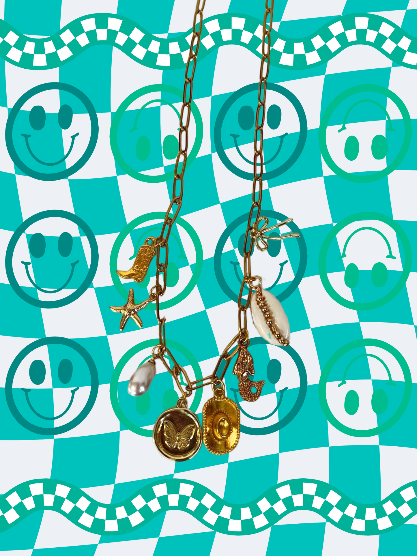 Coastal Cowgirl Charm Necklace