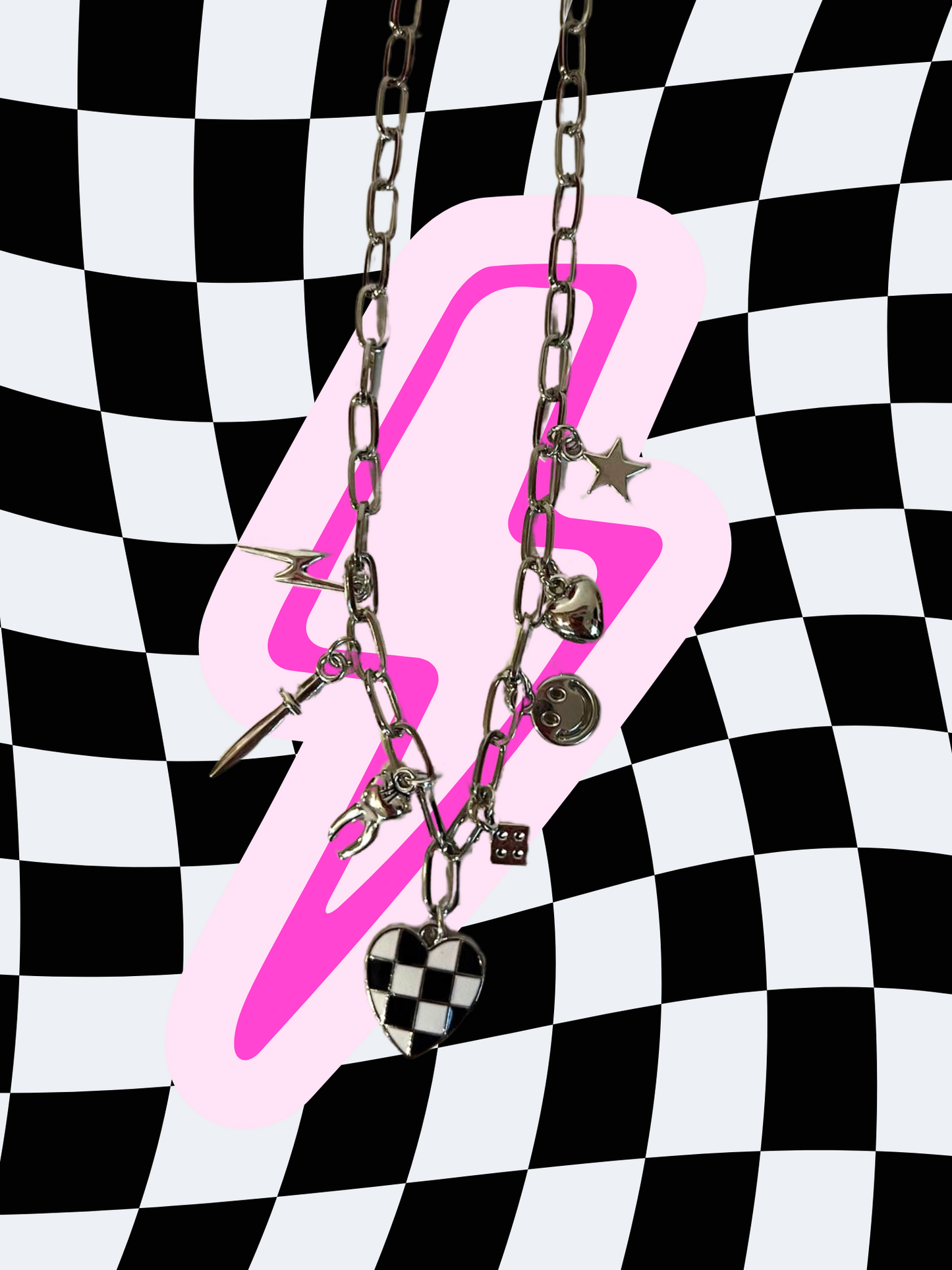 Trouble Maker Charm Necklace